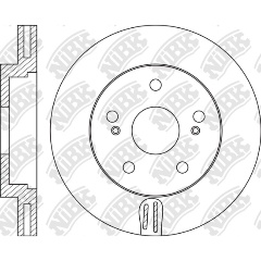 Изображение товара Диск тормозной NiBK RN1305, 1 шт