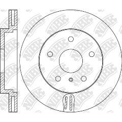 Изображение товара Диск тормозной NIBK RN1417, 1 шт
