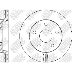 Изображение товара Диск тормозной NiBK RN1426, 1 шт