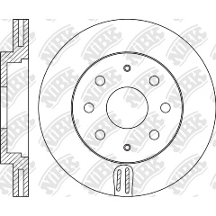Изображение товара Диск тормозной NiBK RN1592, 1 шт