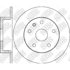 Изображение товара Тормозной диск NIBK RN1729 для LAND ROVER Freelander II 302 мм