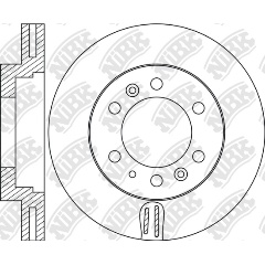 Изображение товара Диск тормозной NiBK RN1750, 1 шт