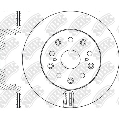 Изображение товара Диск тормозной NiBK RN2055 для заднего моста LEXUS и TOYOTA