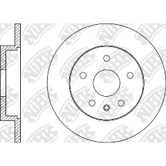 Изображение товара Диск тормозной NiBK RN34002, 1 шт