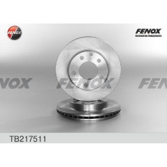 Изображение товара Диск тормозной передний FENOX для Mazda 258 мм вентиллируемый