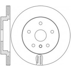 Изображение товара Диск тормозной задний NIBK для MB X166/W166/C292