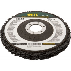 Изображение товара Диск шлифовальный CNS 125 мм 22,2 мм FIT HQ 39611 для зачистки