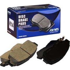 Изображение товара Тормозные дисковые колодки ADVICS SN126P задние для Lexus и Toyota, 4 шт