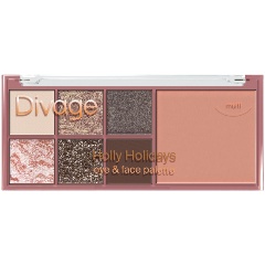 Изображение товара Мультифункциональная палетка для лица Divage Holly Holidays