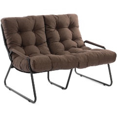 Изображение товара Диван TetChair Ergo/Эрго рогожка, коричневый