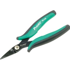 Изображение товара Длинногубцы прецизионные Pro'sKit PA-102, длина 150мм, прецизионные