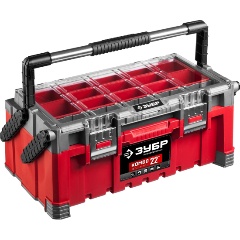 Изображение товара Ящик-органайзер для инструмента "КОМБО-22" пластиковый, ЗУБР Профессионал