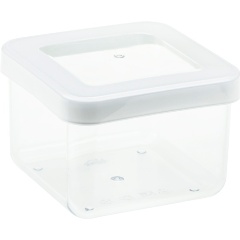 Изображение товара Емкость для сыпучих продуктов IDEA СТЕП 0,5л 10х10х7см М 1290 Белый