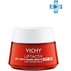 Изображение товара Дневной крем для лица Vichy Liftactiv с витамином B3 против пигментации, SPF 50, 50 мл