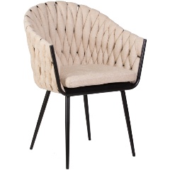 Изображение товара Стул обеденный DOBRIN MATILDA (бежевая ткань (LAR 275-1))