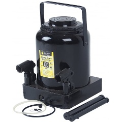 Изображение товара Домкрат бутылочный 100 тонн ЭВРИКА ER-81001 с клапаном 100т, 330-530мм