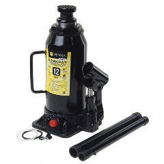 Изображение товара Домкрат бутылочный гидравлический 12 тонн ЭВРИКА ER-80121, подъем 445мм