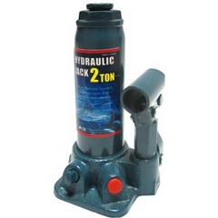 Изображение товара Домкрат гидравлический бутылочный 2 тонны MEGAPOWER M-90204 с клапаном
