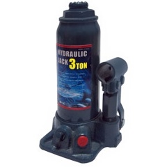 Изображение товара Домкрат гидравлический бутылочный 3 тонны MEGAPOWER M-90304 с клапаном