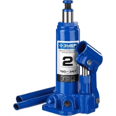 Изображение товара Домкрат гидравлический бутылочный ЗУБР T50 43060-2_z01, 180-347 мм, 2т