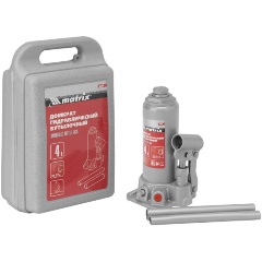 Изображение товара Гидравлический бутылочный домкрат MATRIX 50754 4 т высота 194-372 мм