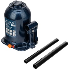 Изображение товара Домкрат гидравлический бутылочный телескопический, 10 т, подъем 180-430 мм, STELS, 51151