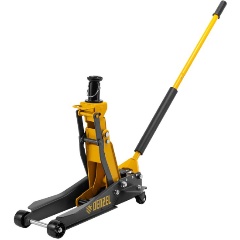 Изображение товара Домкрат гидравлический подкатной, 2/3 т, 98-770 мм, быстрый подъем, низ. подхват, проф, DENZEL, 51270