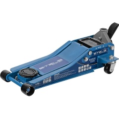 Изображение товара Домкрат гидравлический подкатной STELS 3т QUICK LIFT, 75-505 мм, профессиональный, с педалью, 51137