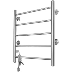 Изображение товара Электрический полотенцесушитель Domoterm DMT 109-5 50x60 EK L хром из нержавеющей стали