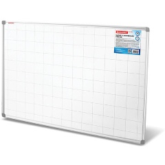 Изображение товара Доска магнитно-маркерная В КЛЕТКУ, 60х90см, алюминиевая рамка, BRAUBERG "Extra", 237563