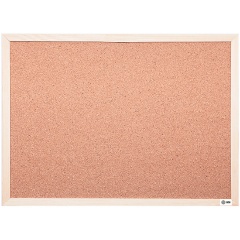 Изображение товара Доска пробковая Cactus 45x60 см, деревянная рама