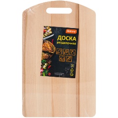Изображение товара Доска разделочная Mallony 986041, 22х35 см (массив берёзы)