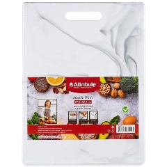 Изображение товара Доска разделочная ATTRIBUTE MARBLE White ABX143, 27,5х36,5см