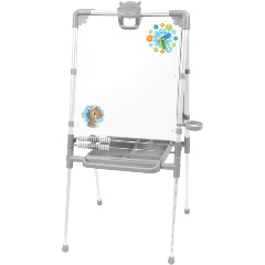 Изображение товара Доска знаний-мольберт двусторонний NIKA М2/СР серый