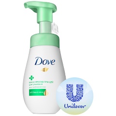 Изображение товара Мусс для умывания DOVE для проблемной кожи против прыщей, 160 мл