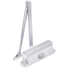 Изображение товара Доводчик дверной Notedo DC-120 гидравлический серебро для дверей до 120 кг