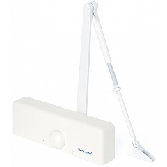 Изображение товара Доводчик Palladium 1085 BC белый для дверей до 85 кг и 1000 мм шириной