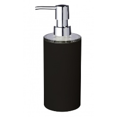 Изображение товара Дозатор для жидкого мыла RIDDER Touch 340 мл черный хром немецкое качество