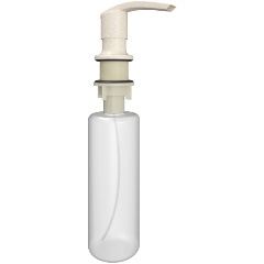 Изображение товара Дозатор MIXLINE для жидкого моющего средства ML-D02 встраиваемый 330 мл бежевый