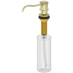 Изображение товара Дозатор моющих средств WONZON & WOGHAND, Брашированное золото (WW-88SD03-BG)