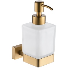Изображение товара Дозатор жидкого мыла Shevanik SG5644G, золотой сатин