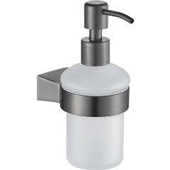 Изображение товара Дозатор жидкого мыла Shevanik SG5744T, оружейная сталь