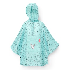 Изображение товара Дождевик детский REISENTHEL Cats and dogs mint