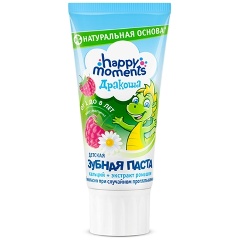 Изображение товара Детская гелевая зубная паста ДРАКОША со вкусом малины, 60 мл
