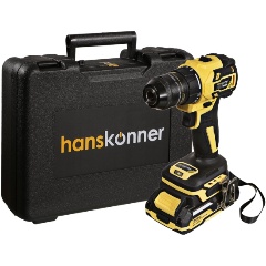 Изображение товара Дрель аккумуляторная б/щ Hanskonner HCD2065C 1BatterySystem