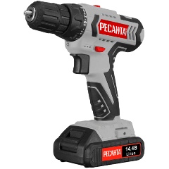 Изображение товара Аккумуляторная дрель-шуруповерт Ресанта ДА-14-2ЛК 2 АКБ за 5100 рублей