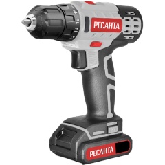 Изображение товара Аккумуляторная дрель-шуруповерт Ресанта ДА-50Л2-18А 2 АКБ кейс 45 Нм