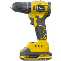 Изображение товара Дрель-шуруповерт ударная аккум. 20В, BL, 45Нм, KOLNER KCD 20/2BLC, патрон БЗП 10 мм, 0-450/0-1700 об/мин (2х2.0 Ач, зу, набор инстр, кейс)