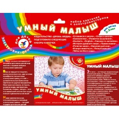 Изображение товара Набор карточек ДРОФА-МЕДИА Умный малыш для развития логики и внимания 20 карточек