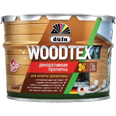 Изображение товара Пропитка декоративная для защиты древесины алкидная Dufa Woodtex бесцветная 0,9 л.